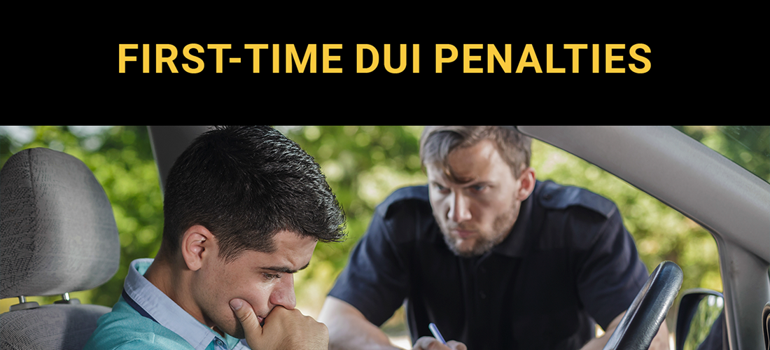 What is the most common penalty for a first-time DUI?